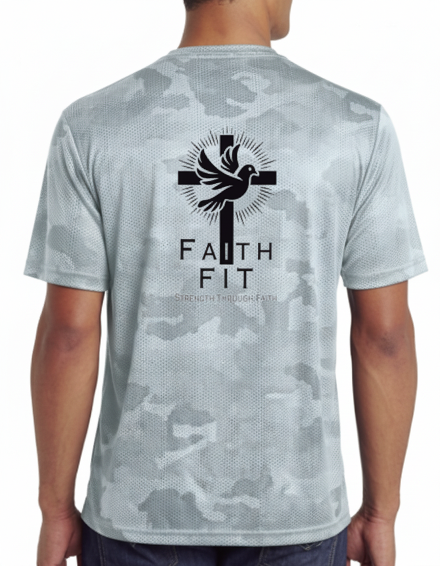 Activewear Permormances T-Shirt Camo
