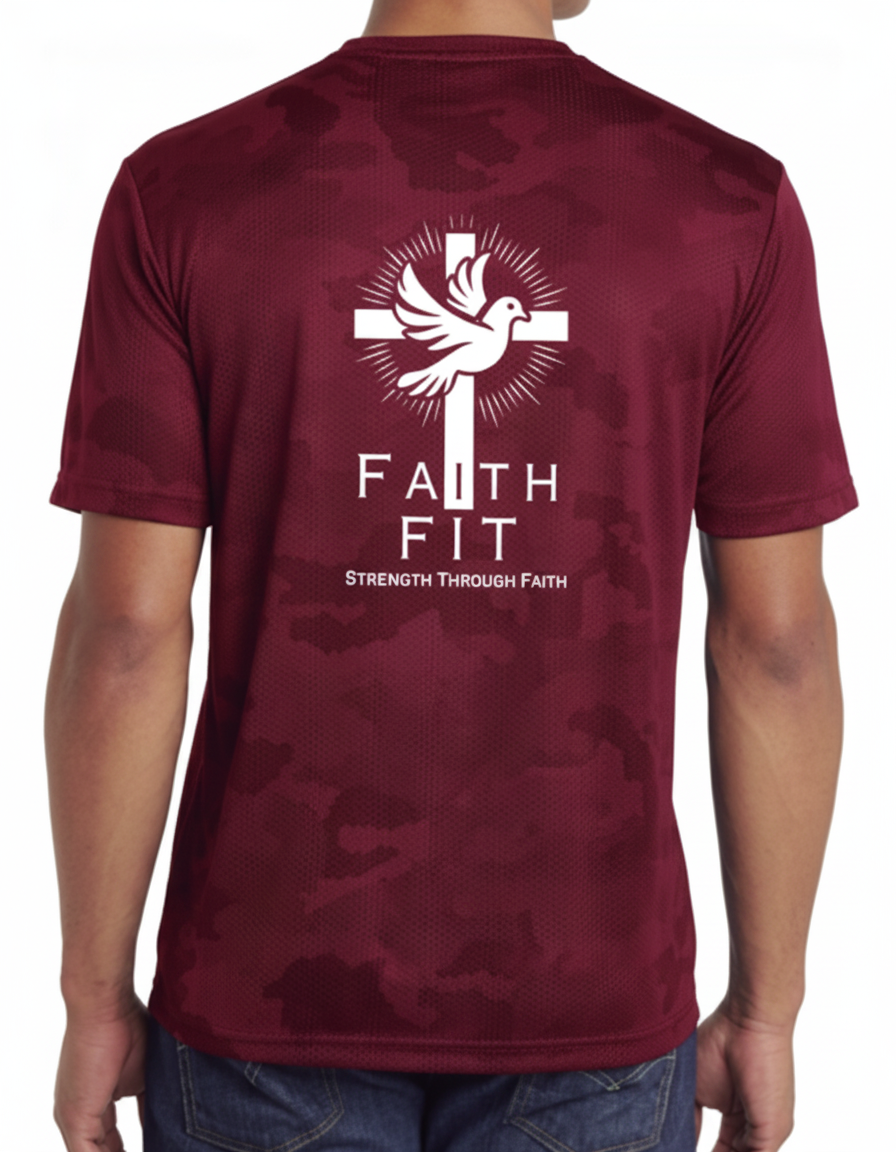 Activewear Permormances T-Shirt Camo