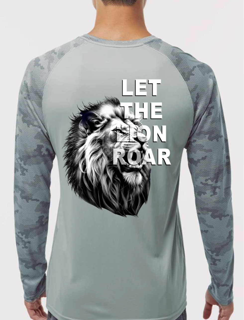 Activewear Permormances Long Sleeve Camo