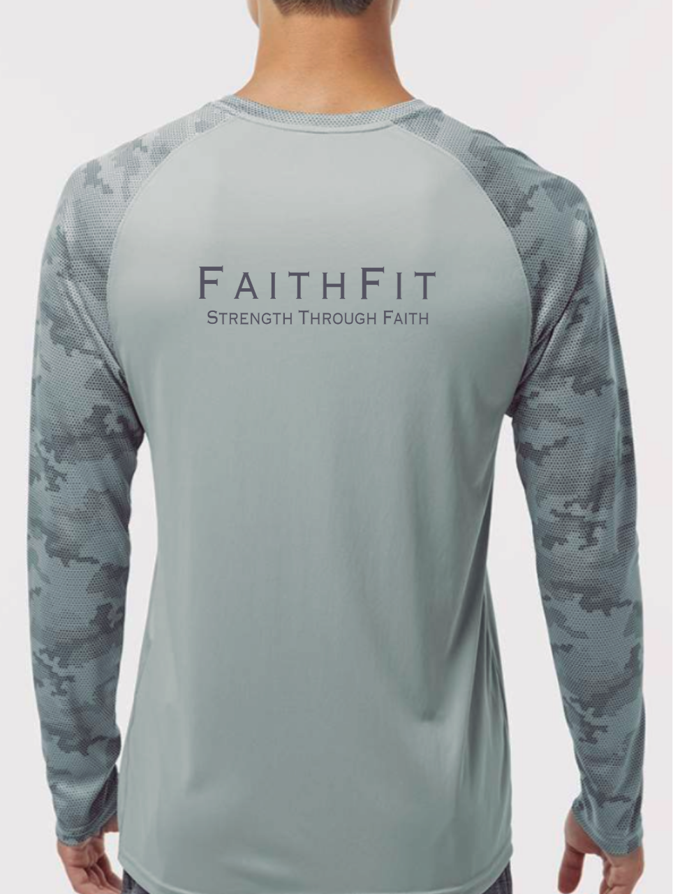 Activewear Permormances Long Sleeve Camo