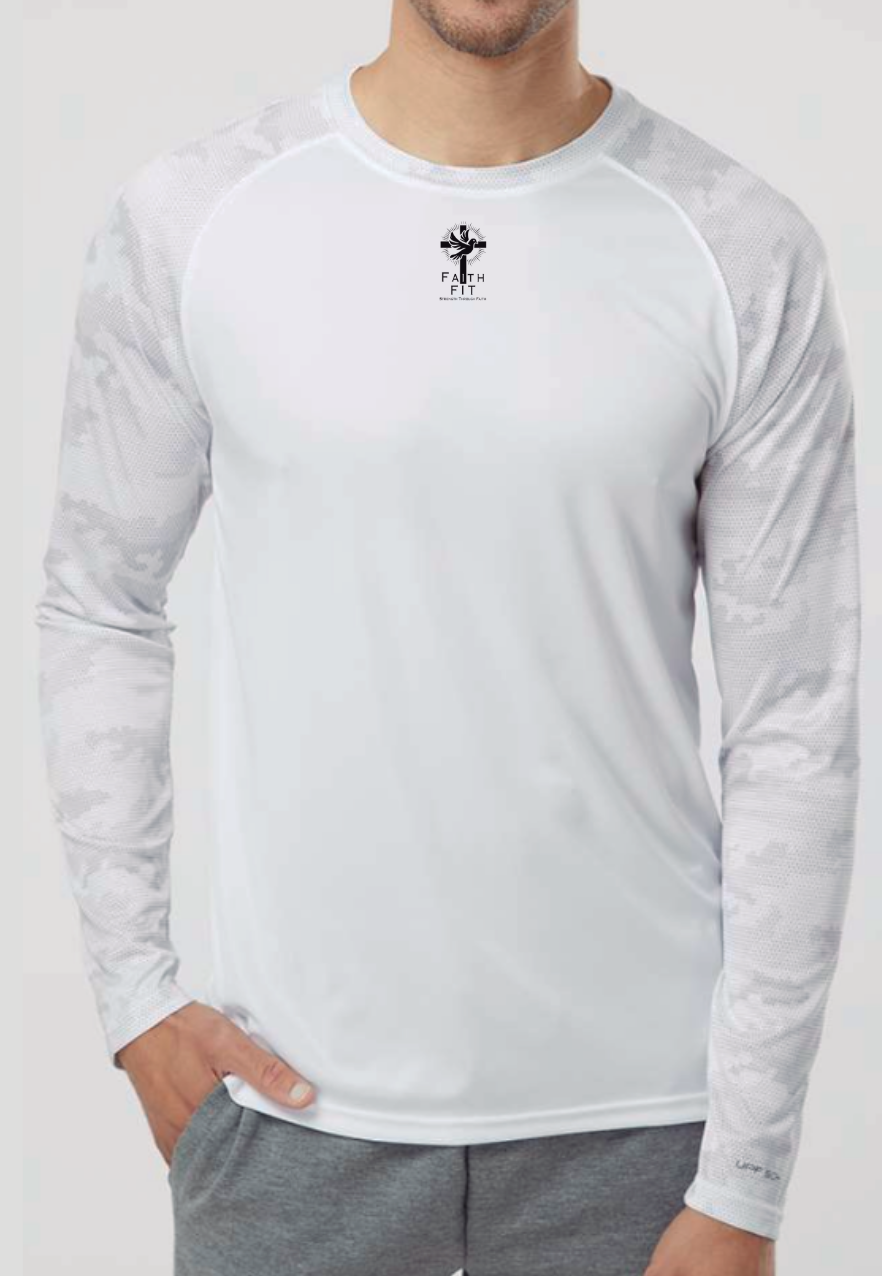 Activewear Permormances Long Sleeve Camo