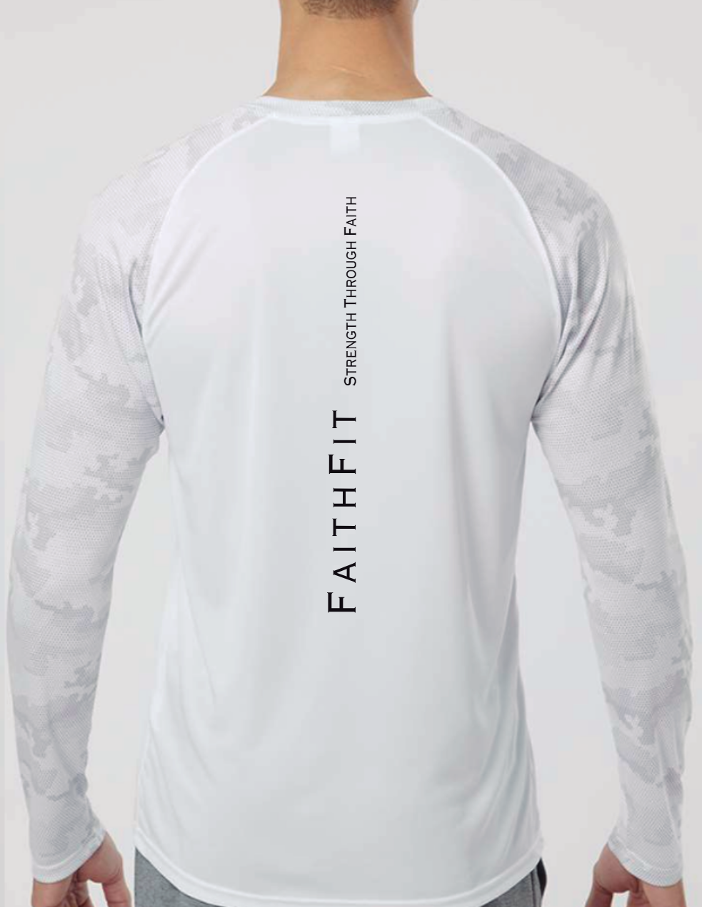Activewear Permormances Long Sleeve Camo