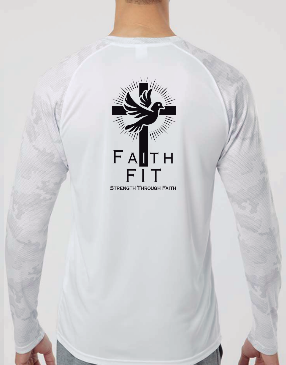 Activewear Permormances Long Sleeve Camo