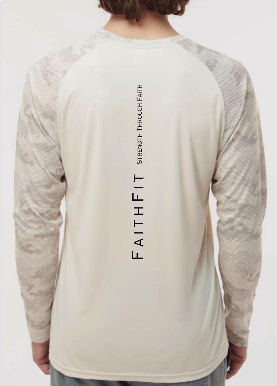 Activewear Permormances Long Sleeve Camo