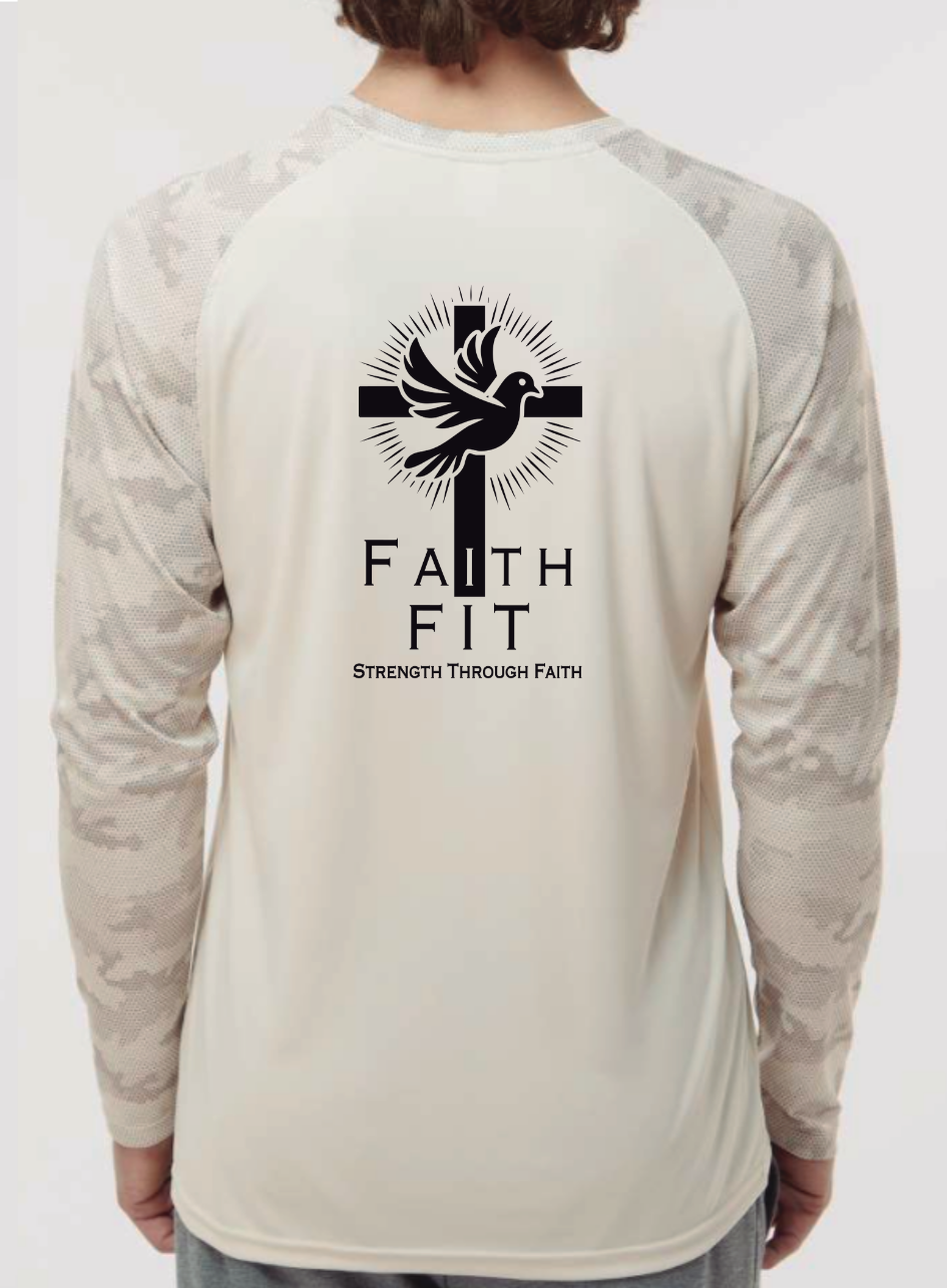 Activewear Permormances Long Sleeve Camo