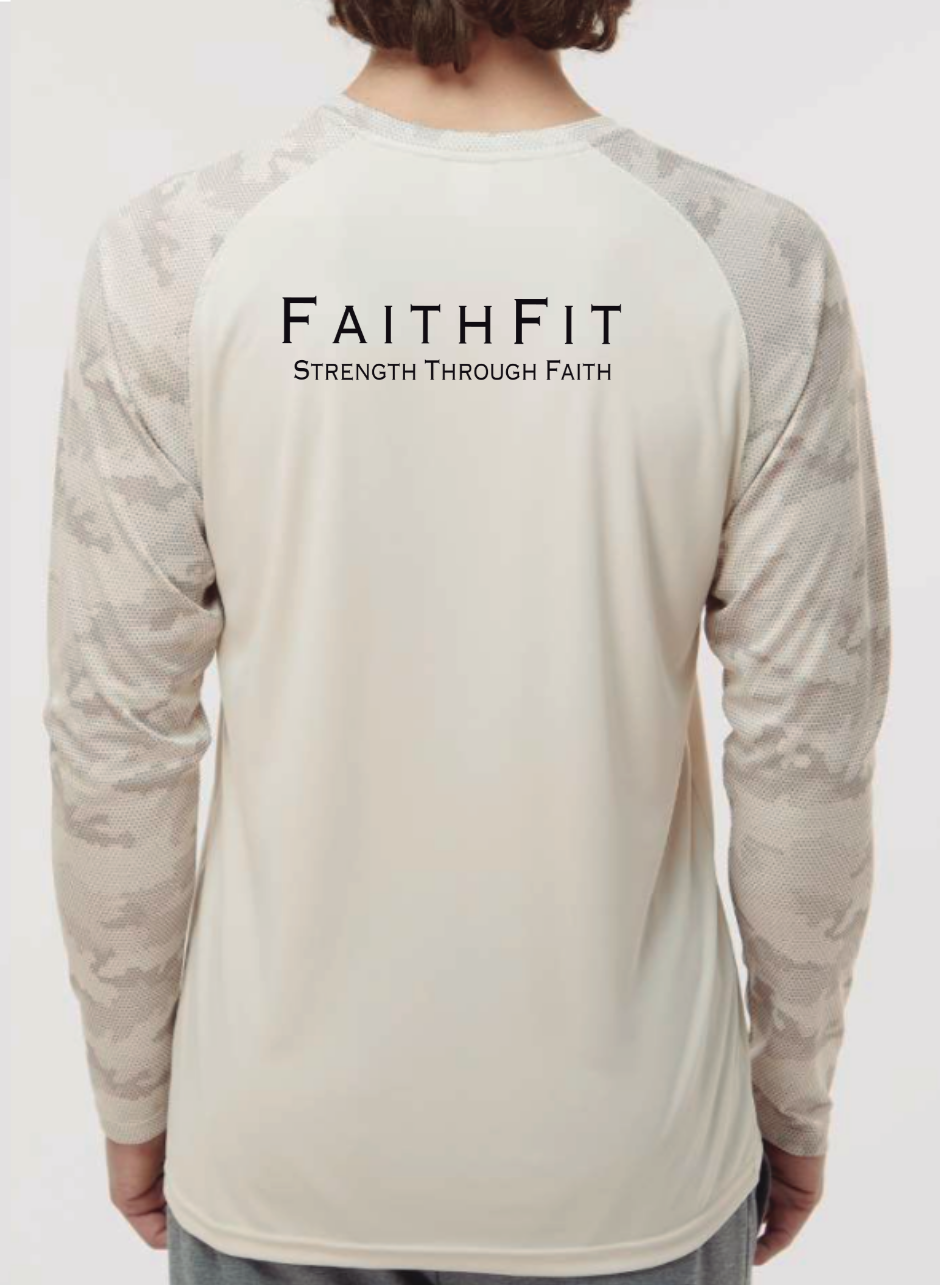 Activewear Permormances Long Sleeve Camo