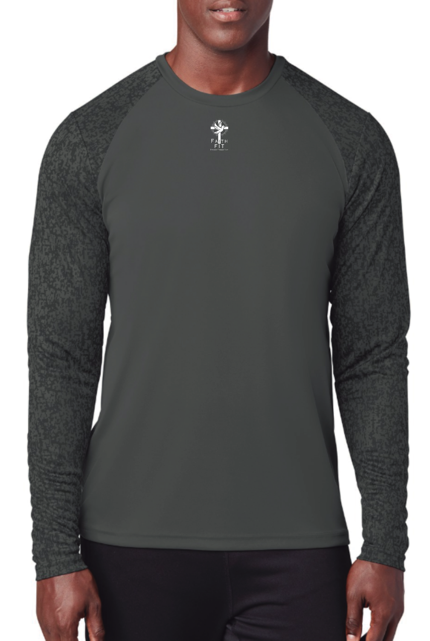Activewear Permormances Long Sleeve Pixel