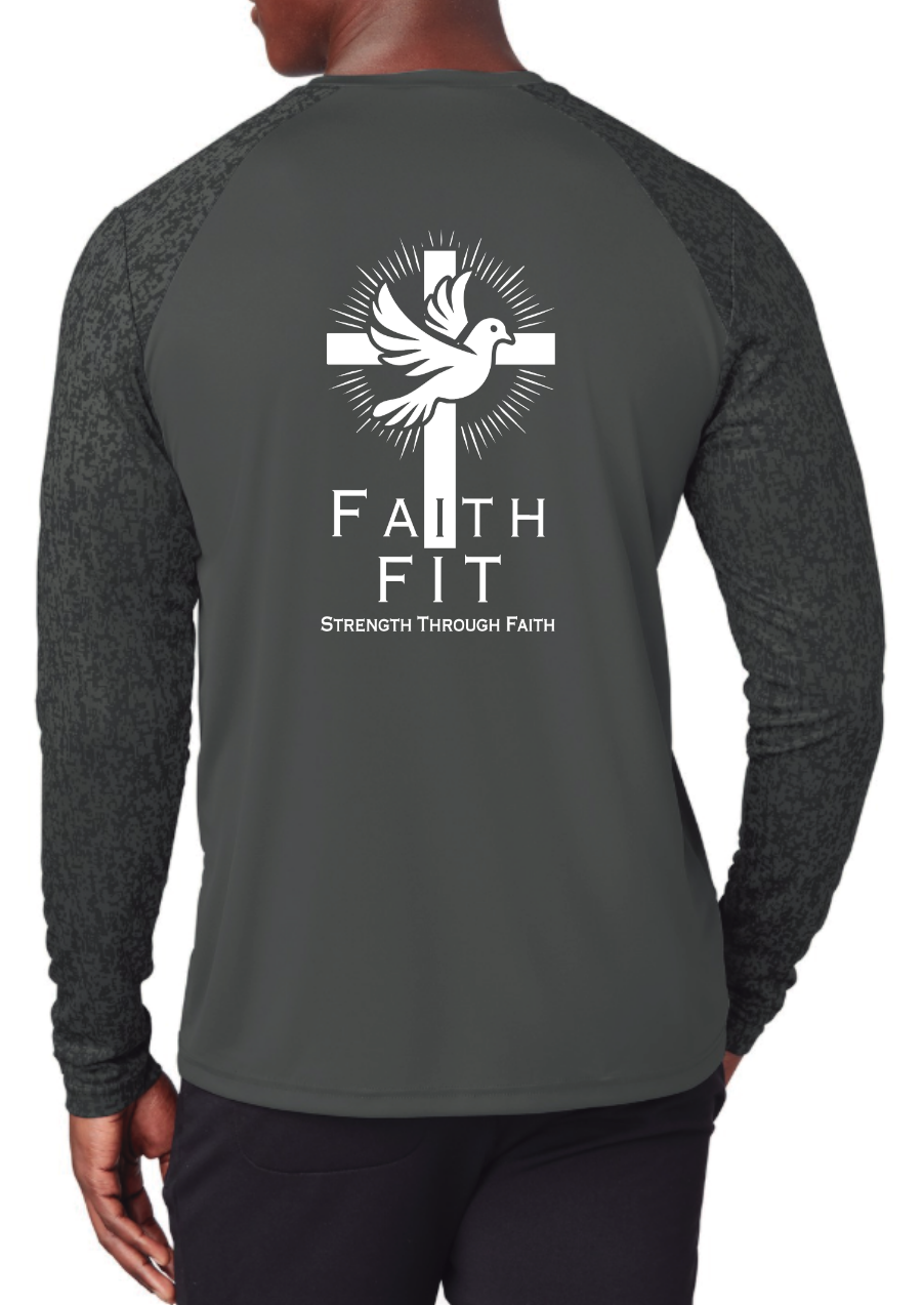 Activewear Permormances Long Sleeve Pixel