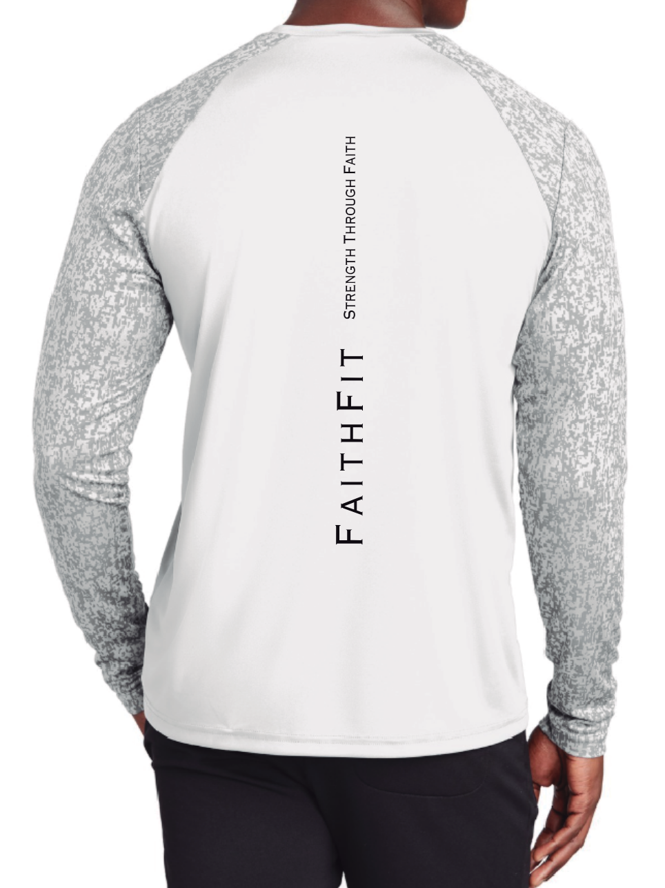 Activewear Permormances Long Sleeve Pixel