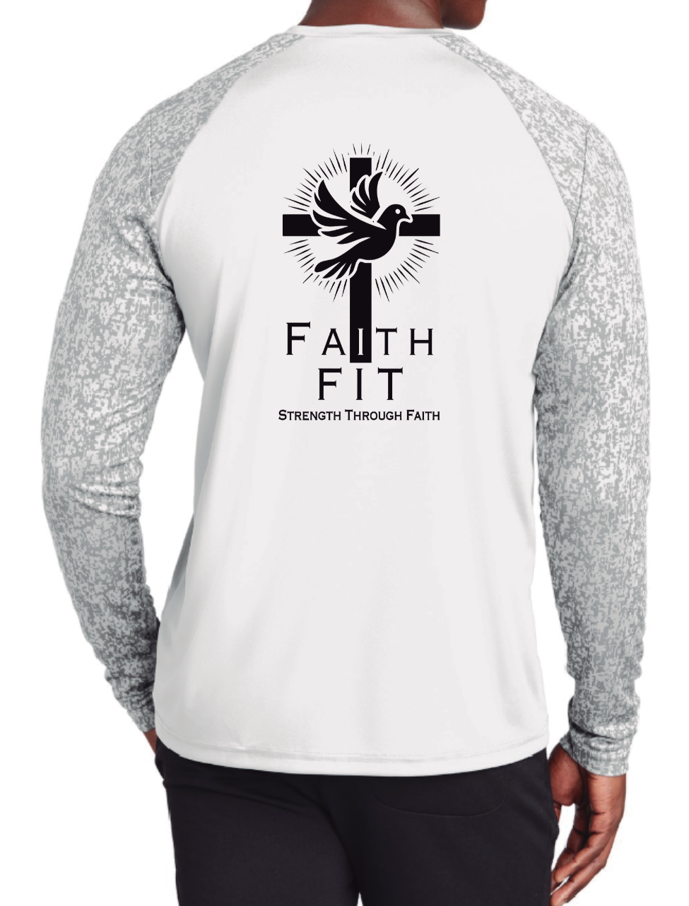 Activewear Permormances Long Sleeve Pixel