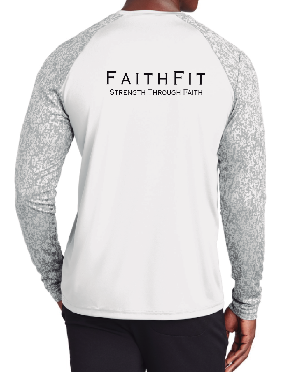 Activewear Permormances Long Sleeve Pixel