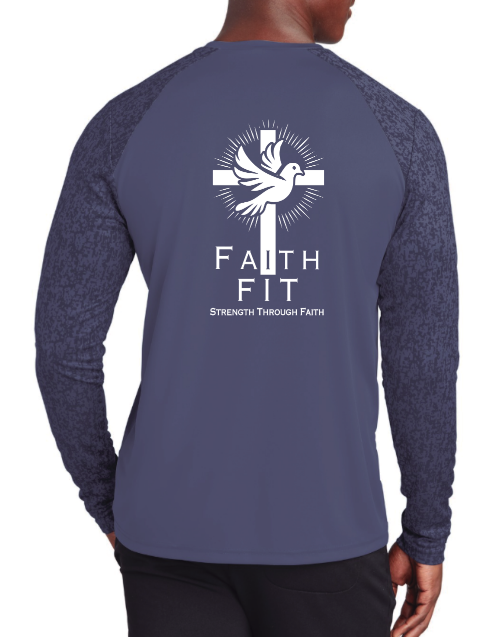 Activewear Permormances Long Sleeve Pixel