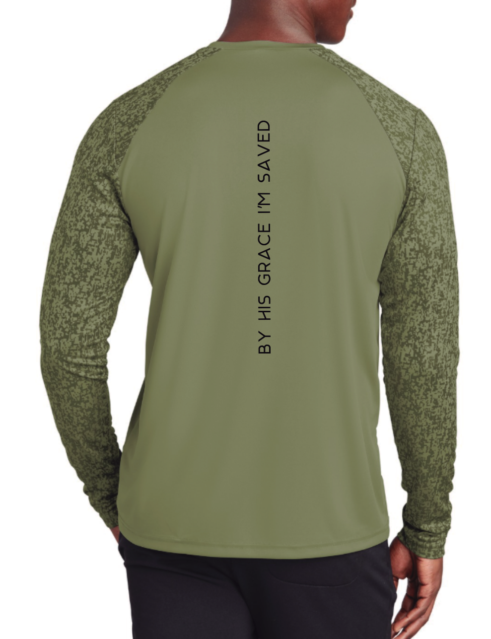 Activewear Permormances Long Sleeve Pixel