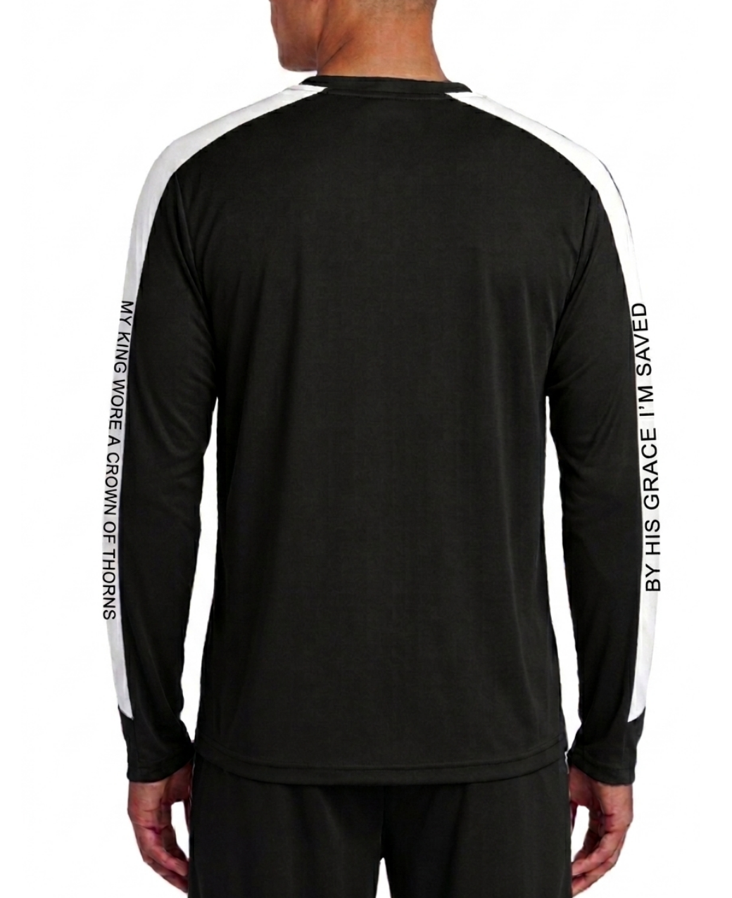 Activewear Performance Long Sleeve design on sleeve