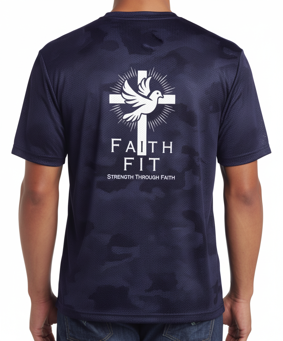Activewear Permormances T-Shirt Camo