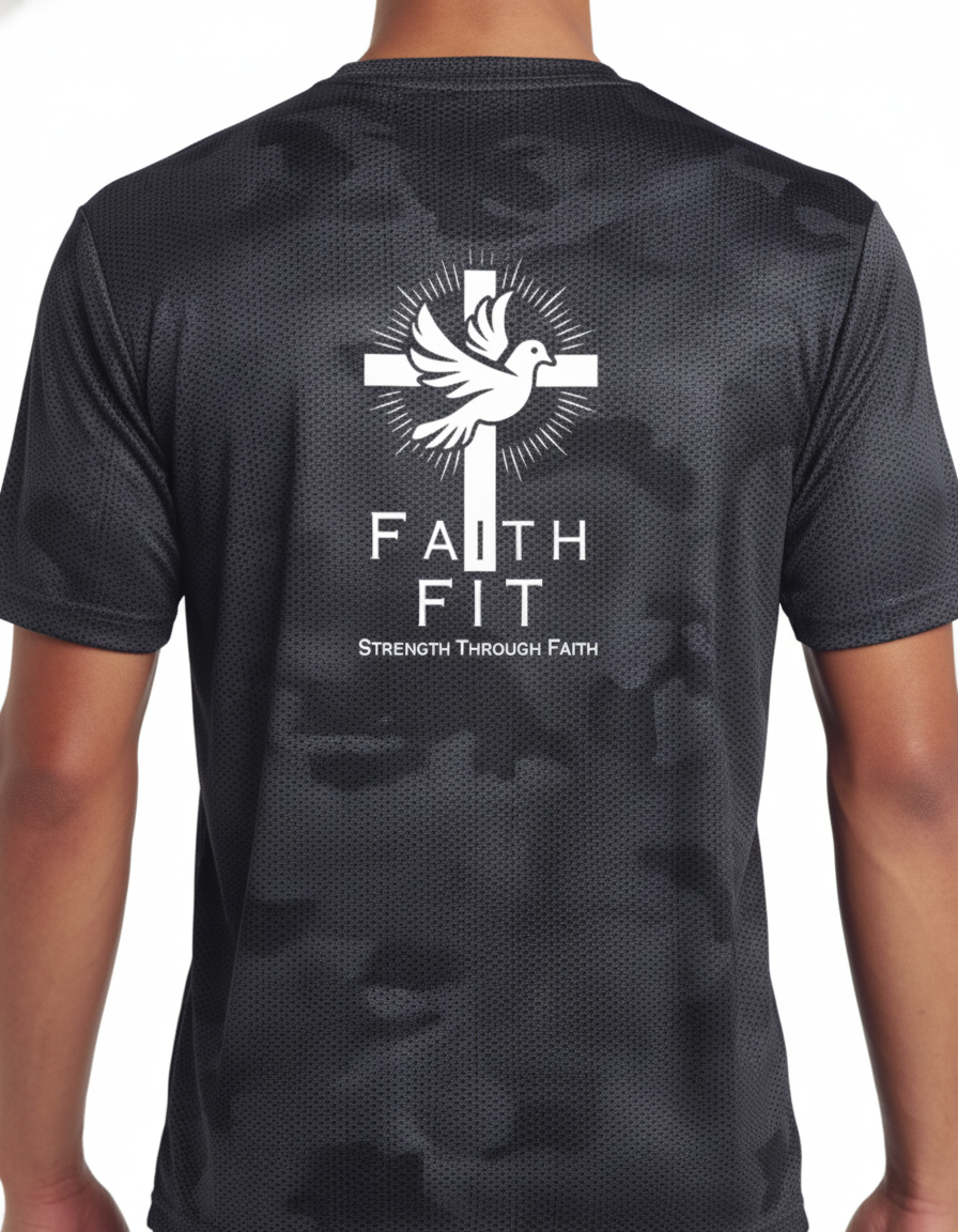 Activewear Permormances T-Shirt Camo